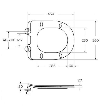 Унитаз подвесной BelBagno Uno BB7306CHR/SC